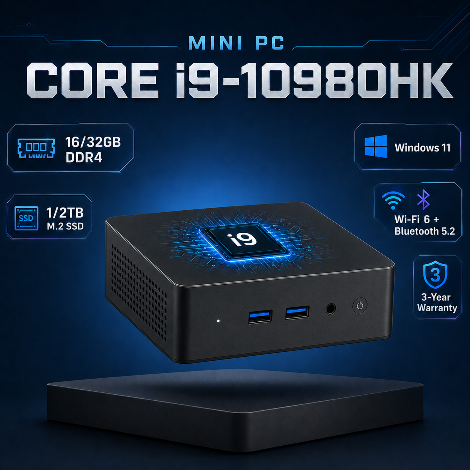 Ram Memory Module - MINI PC Computer mit Windows 11
