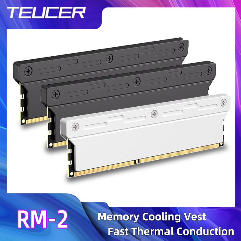 Ddr4 Desktop Ram - TEUCER Computer RAM-Speicher-Kühlkörperkühler mit wärmeleitendem Pad