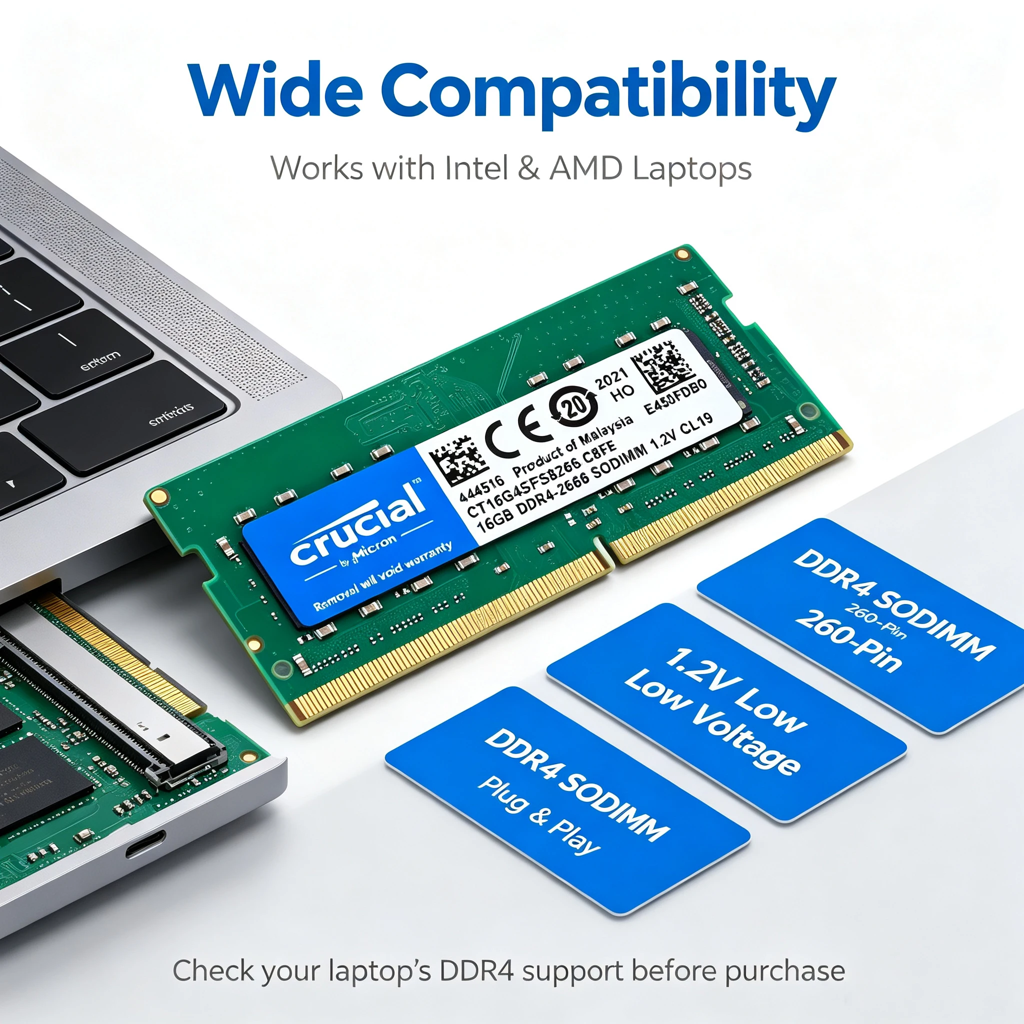 Crucial DDR4 Laptop RAM SODIMM – Ddr4 3200 16Gb Bewertung und Preis