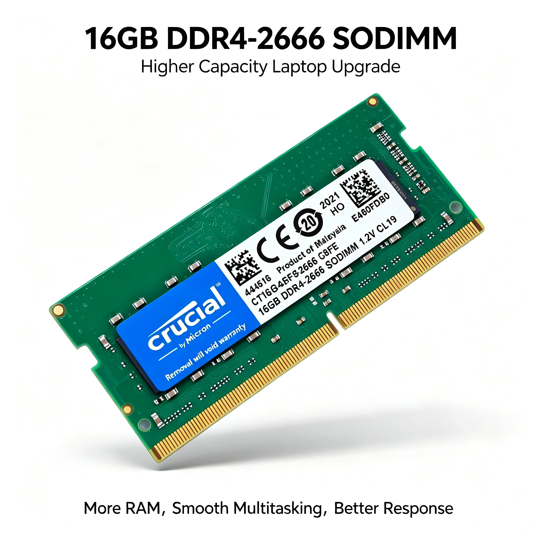 Crucial 1PCS/2PCS DDR4 Laptop  – Ddr4 3200 16Gb Bewertung und Preis