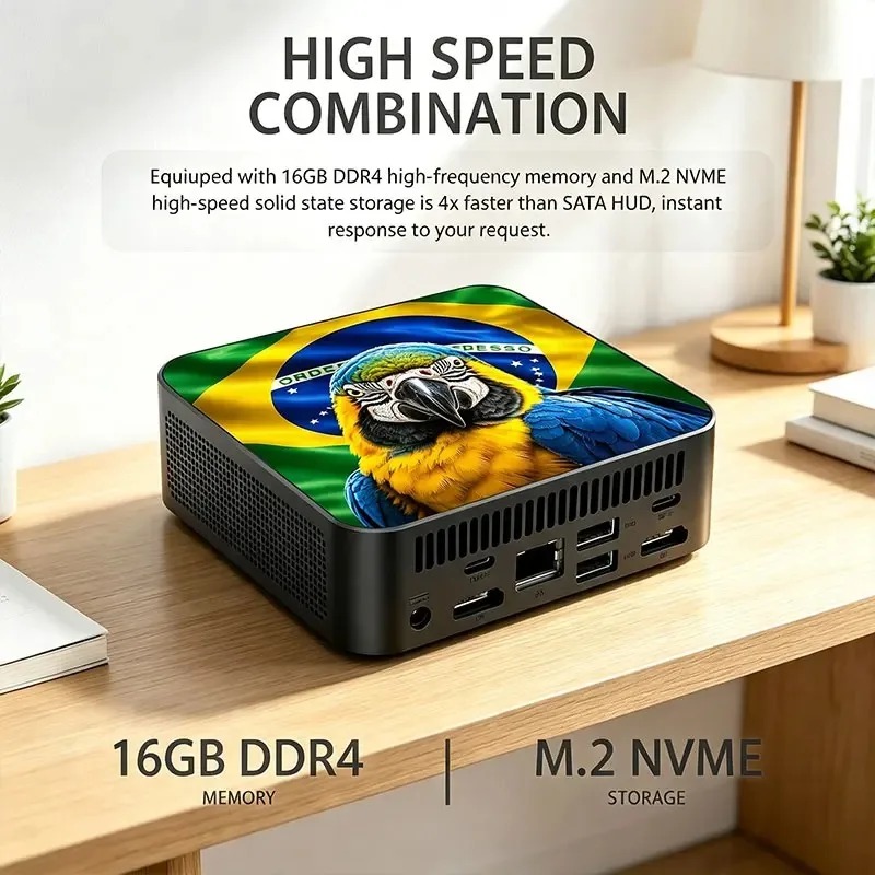 Neuer Leistungsstarker Mini-PC – Ddr4 16Gb Bewertung und Preis