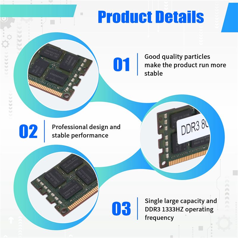 8GB DDR3 1333MHZ ECC RAM-Speic – Ecc Ram Server Bewertung und Preis