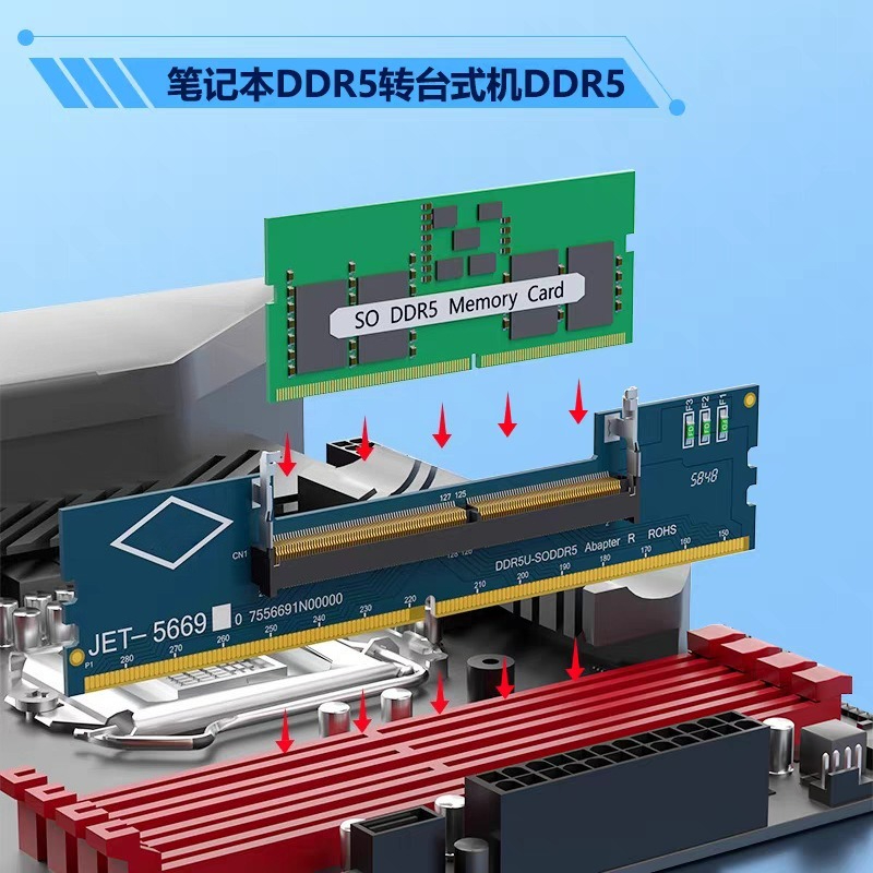 DDR3 DDR4 DDR5 SO-DIMM zu UDIM – Ddr4 Desktop Ram Bewertung und Preis