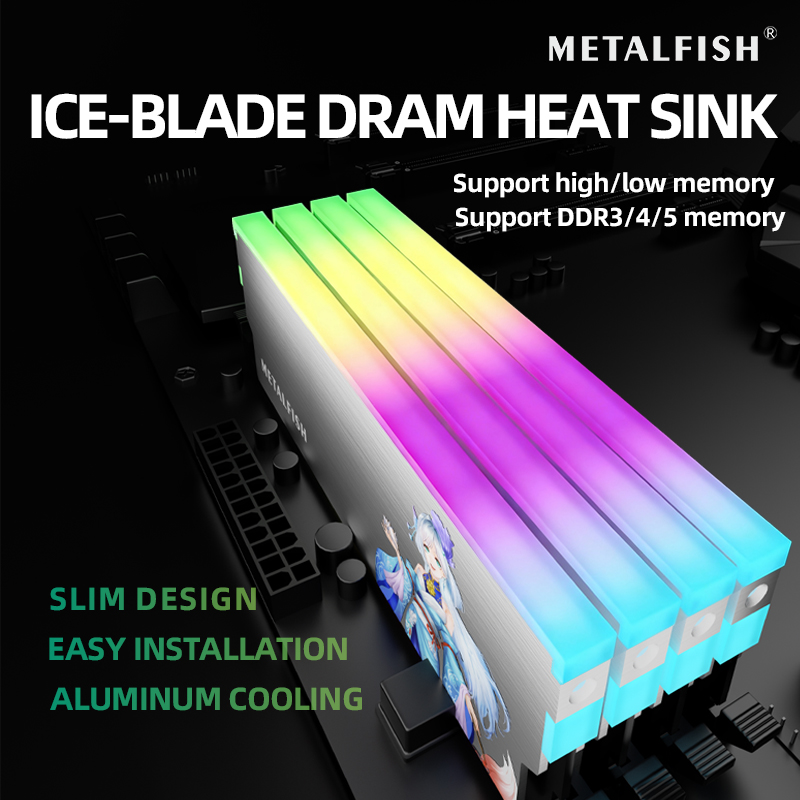 METALFISH DRAM Kühlkörper 5V-3 – Ddr4 Desktop Ram Bewertung und Preis